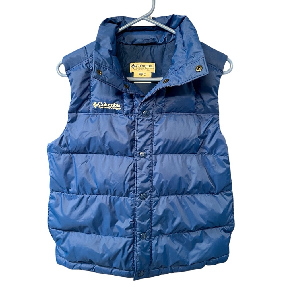 Columbia Sz 10/12 Kids Down Puffer Vest
